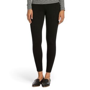 Spanx Jean-ish Ankle Leggings - Black Sculpting Pants - Size Large